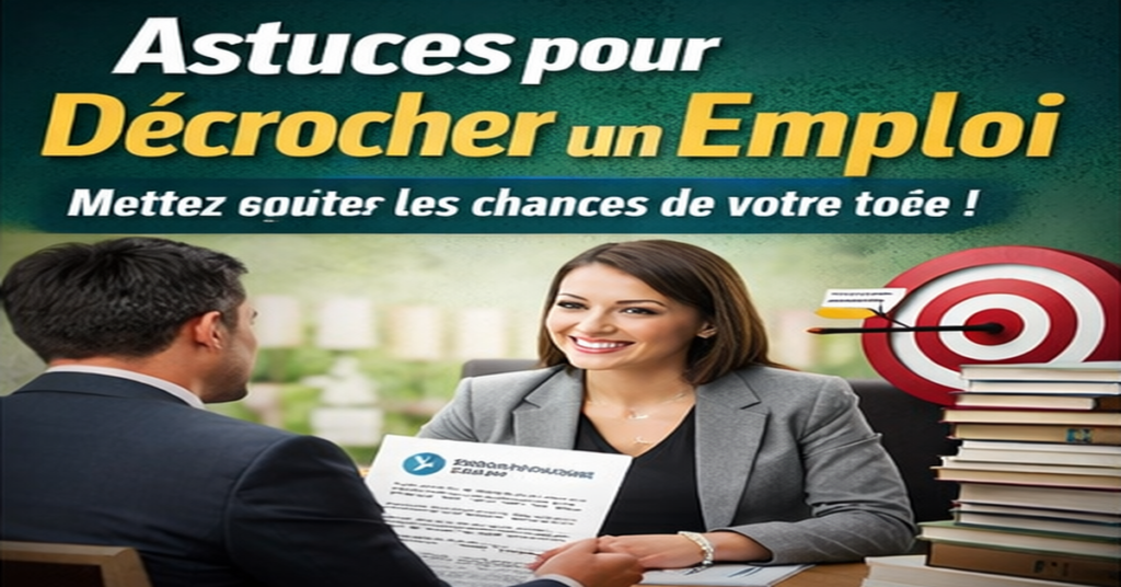 10 astuces puissantes pour augmenter vos chances de décrocher un emploi