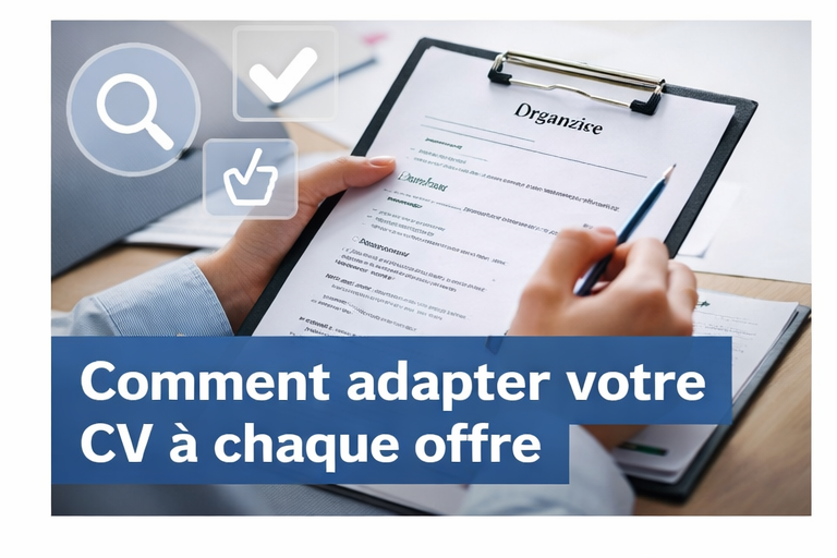 Comment adapter ton CV à chaque offre et multiplier tes chances d’embauche