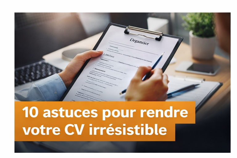 10 astuces puissantes pour rendre ton CV irrésistible aux recruteurs