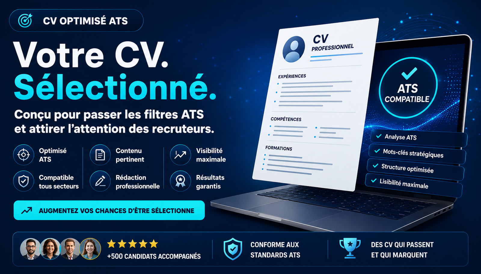 Cv Ats Pro Un CV optimisé ATS – Targeting - YallaWadifa.com